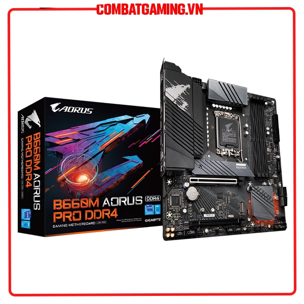 Bo Mạch Chủ Gigabyte B760M B660M Aorus Pro AX DDR4 Hàng Chính Hãng