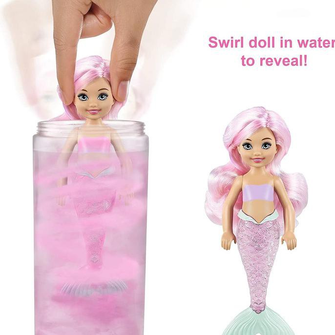 Búp Bê Barbie Hình Nàng Tiên Cá Nhiều Màu Sắc Dễ Thương