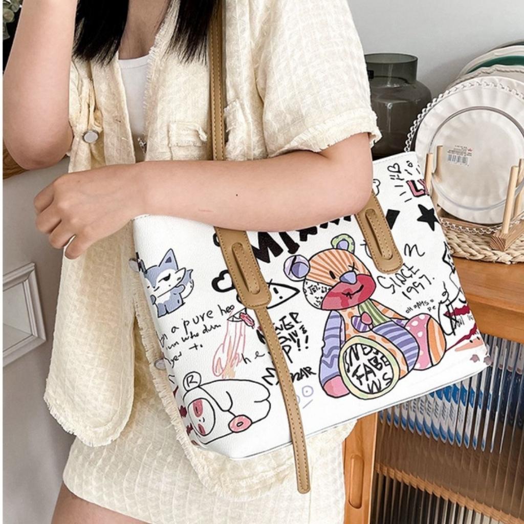 Túi xách nữ hình gấu ngộ nghĩnh thời trang Hàn Quốc cao cấp đi học đi làm đi chơi, túi công sở TX33429 Coco Store