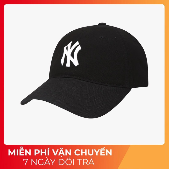Nón M.L.B NY Đen Hàng Xuất Dư Xịn - Full tem Chip -Date Mới 2021