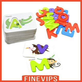 Set 36 Thẻ Chữ Cái Và Số Bằng Nhựa Cho Bé