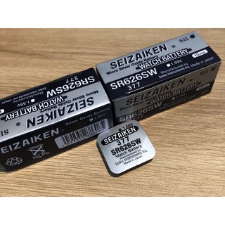Viên pin đồng hồ Seizaiken 377 SR626SW - pin seizaiken 626 -  pin 377 chính hãng vỉ 1 viên