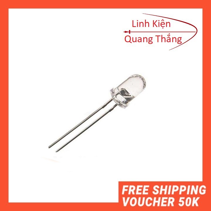 Combo 10 Led Phát Hồng Ngoại phi 5mm 940nm- Linhkiendientu