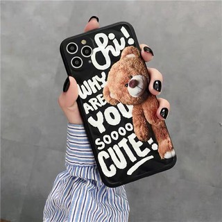 Ốp lưng iphone - Ốp iphone BEAR BROWN IMD 6/6plus/6s/6splus/7plus/8plus/x/xs/xsmax/11/11promax