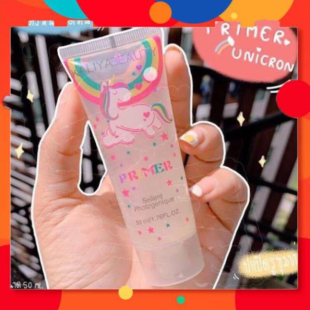 ( Siêu Khuyến Mãi ) Tuýp Kem Lót Bắt Sáng KALIYABEAUTY Unicorn Chính Hãng Nội Địa Mùi Beauty