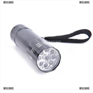 Đèn Pin UV Mini 9 Bóng LED Siêu Sáng
