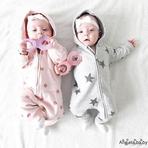 Jumpsuit Bodysuit Romper Liền Mảnh Vải Cotton Cho Các Bé Nhỏ Sơ Sinh