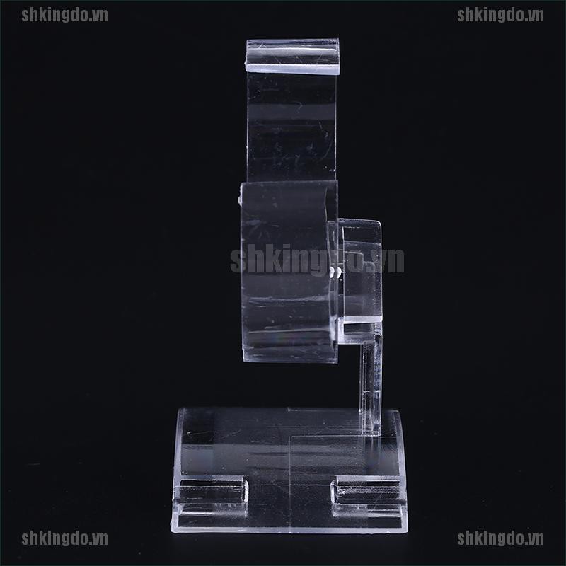 Giá đỡ đồng hồ bằng nhựa trong suốt trưng bày tiện dụng
