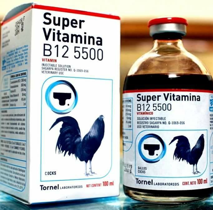 Combo 50ml Super Vitamin B12 5500 Hàng Chính Hảng Tornel Mexico