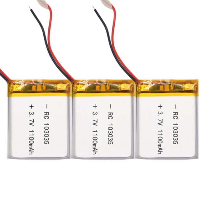 Pin Lithium - Ion 3.7V 103035 1100mah