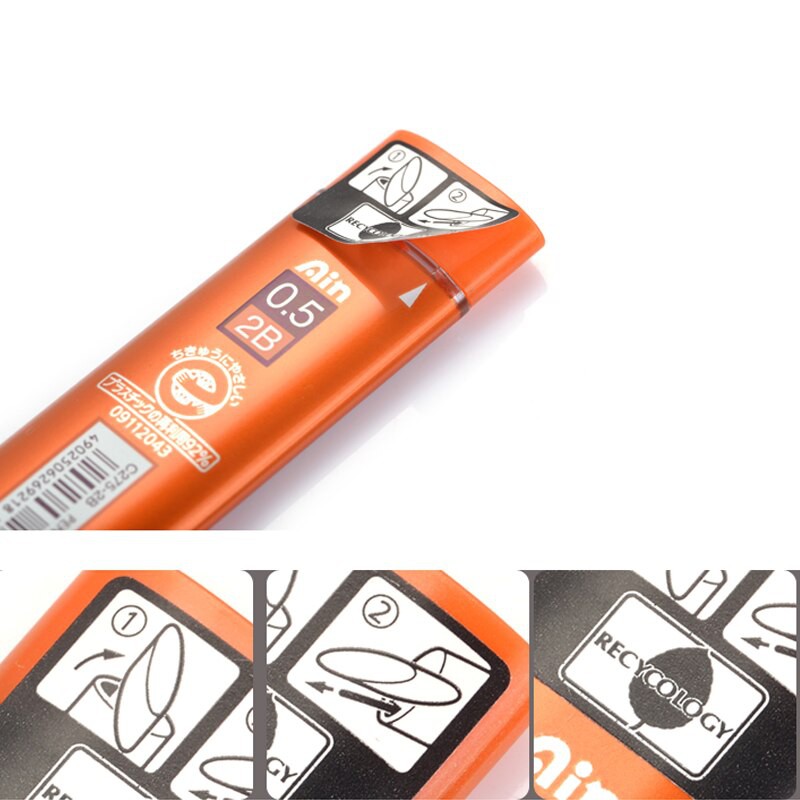 Ruột chì bấm Pentel - AIN STEIN - Ngòi chì kim 0.5 , 0.7 , 0.3 - Pentel Ain Stein