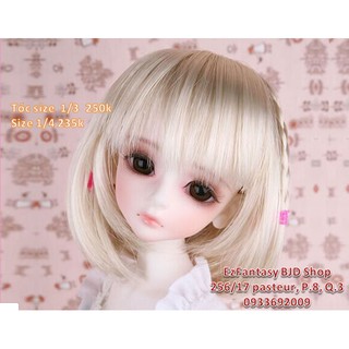 Tóc búp bê BJD - size 1/3 ngang vai