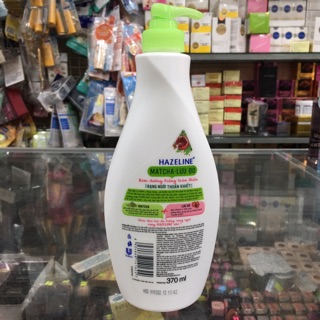 Sữa Dưỡng Thể Hazeline Matcha và Lựu Đỏ 370ml