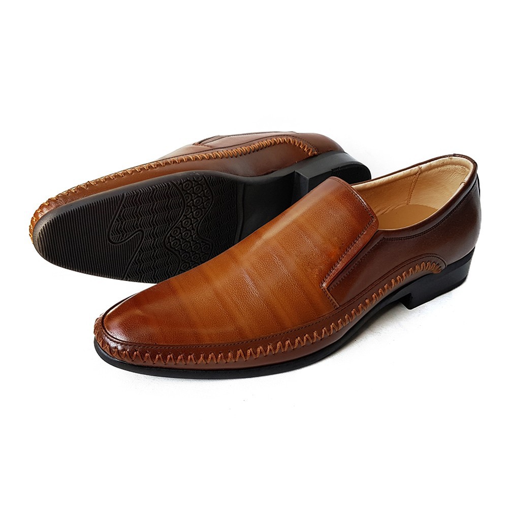 Giày Loafer Nam Giày Lười Nam Da Bò Thật Ensado CS7216