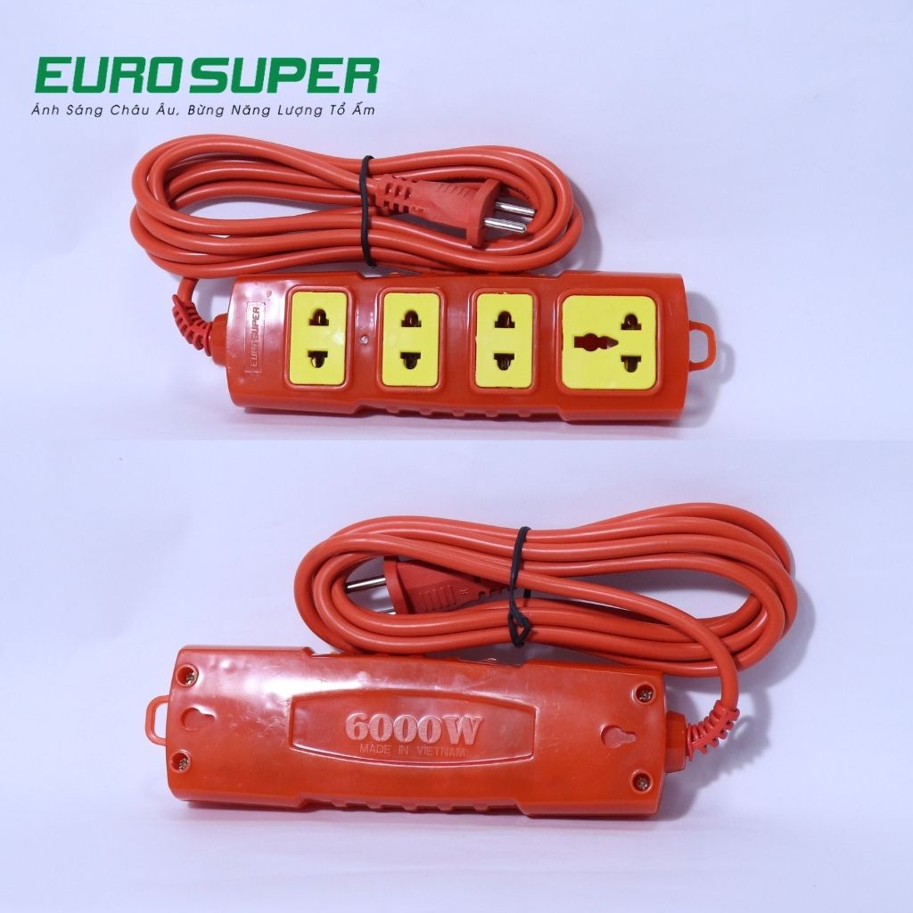 Ổ Cắm Điện Đa Năng EUROSUPER Chống Giật, Siêu Chịu Tải Nhiều Loại C19E/C20E /C21E