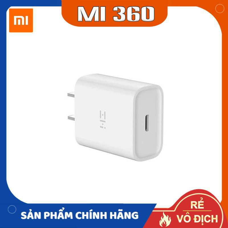 Củ Sạc Nhanh Xiaomi Zmi HA716 Type C 20W PD3.0 Chính Hãng