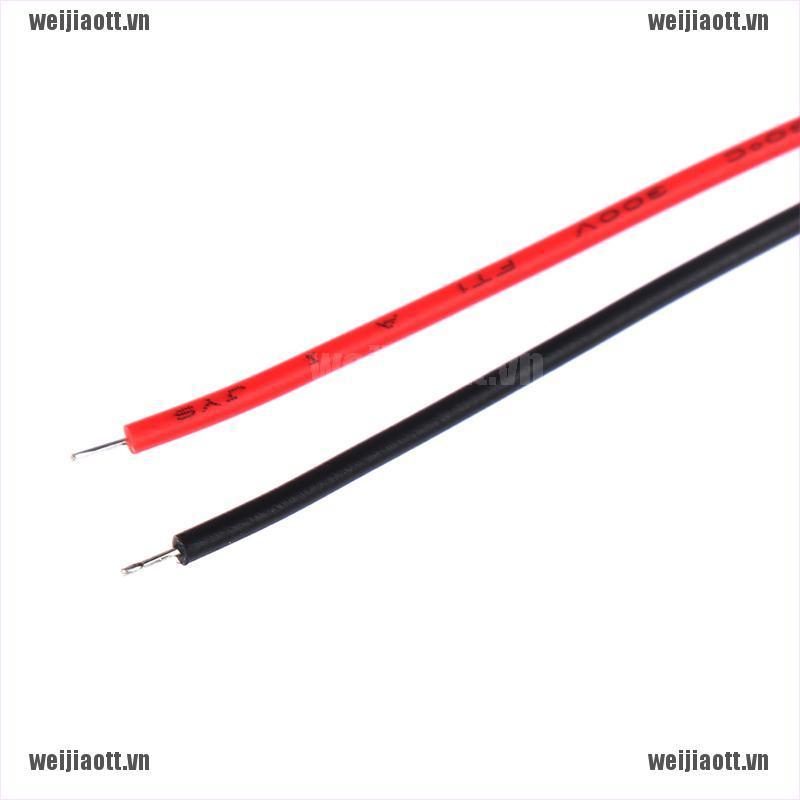 Bộ 5 cặp đầu nối dây điện 10 / 20cm 2 pin