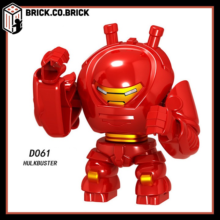D061  - Nhân vật robot đồ chơi tên là Hulkbuster trong phim Biệt Đội Báo Thù phần 4