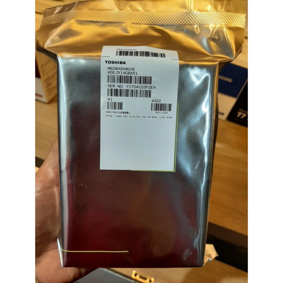Ổ cứng HDD Toshiba 6TB 8TB 14TB 16TB 18TB - Enterprise 7200RPM 3.5inch SATA3