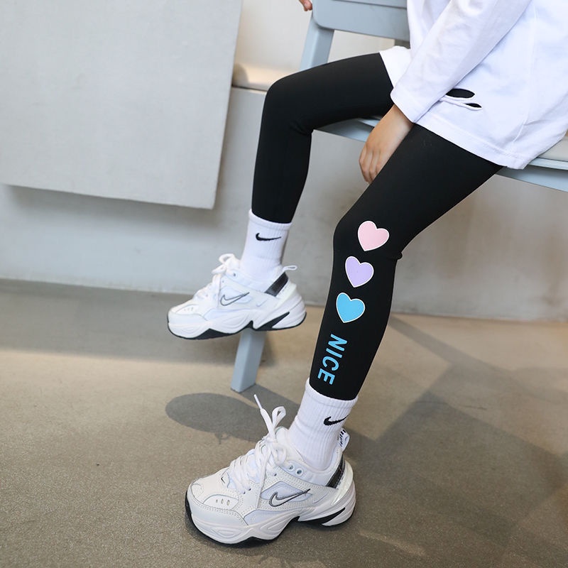 Quần Legging Họa Tiết Cá Mập Thời Trang Xuân Hè Mới Cho Bé Gái