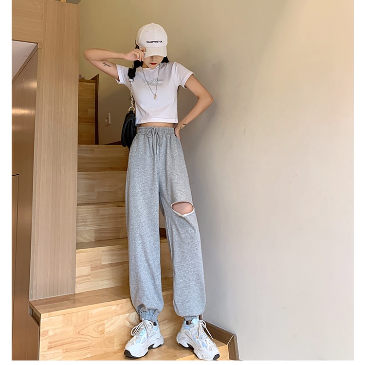 Quần Jogger CERA-Y Unisex Dài Ống Rộng Có Bo SIMPLE Ulzzang CRQ025