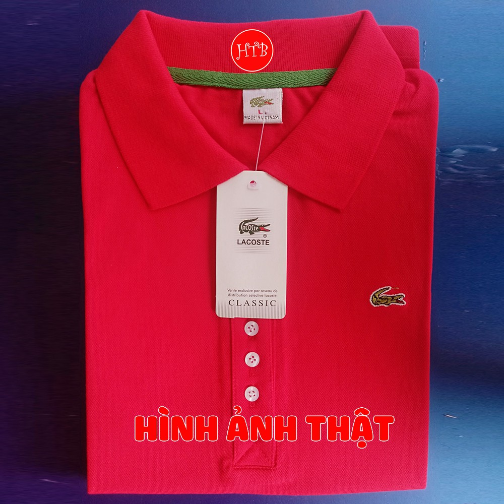 Áo Thun cá sấu NỮ Xuất khẩu cao cấp cotton co giãn 4 chiều