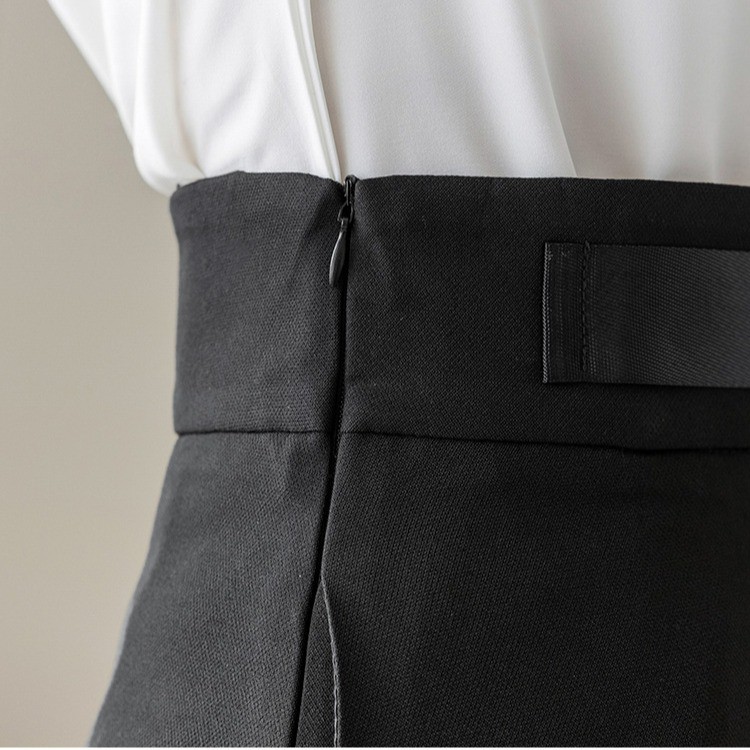 Chân Váy Chữ A Dáng Dài Màu Đen Thiết Kế Lệch Tà Size S-xl | BigBuy360 - bigbuy360.vn