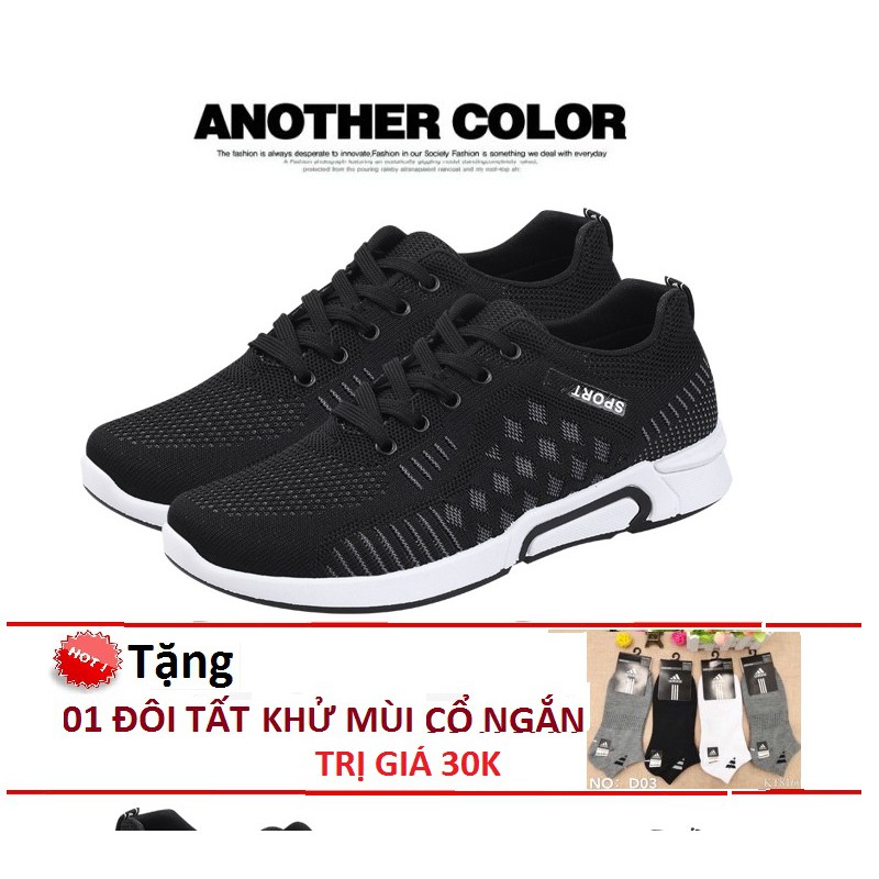 Giày Sneaker Thể Thao Nam HiNiTi T015 Dáng Đẹp- Năng Động Tặng Tất