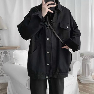 ÁO KHOÁC TOKI JEAN ĐEN BASIC