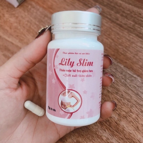 THUỐC GIẢM CÂN, GIẢM CÂN LILY SLIM  DÀNH CHO CƠ ĐỊA MẬP LÂU NĂM (30 VIÊN)