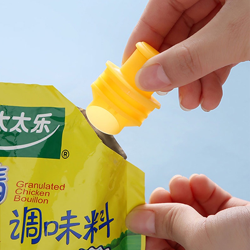 Kẹp Miệng Túi Thực Phẩm Bằng Nhựa Tiện Dụng Cho Nhà Bếp