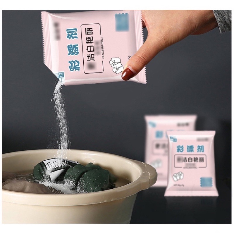 Bột Tẩy Trắng , vết ố ,mốc, chống bay màu, diệt khuẩn quần áo đa năng không độc hại