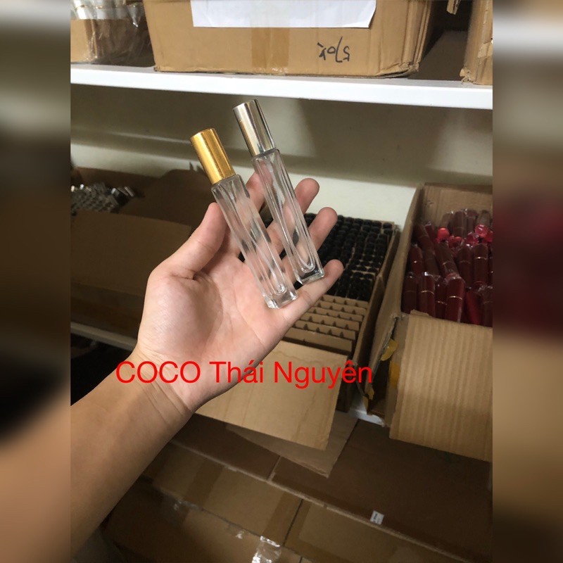 LỌ CHIẾT NƯỚC HOA  THỦY TINH 12ml