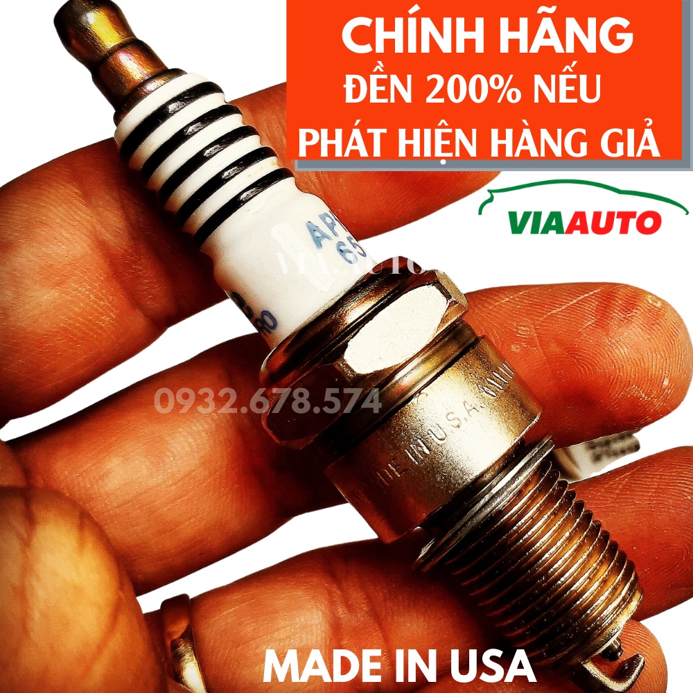 BUGI TOYOTA ZACE ,KIA PRIDE Hiệu Autolite APP65 Double Platinum Spark Plug MADE IN USA