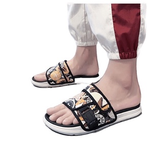 Dép lê quai ngang unisex họa tiết Thổ Cẩm cực hot - Dép đôi nam nữ phong cách thể thao ulzzang hàn quốc cao cấp