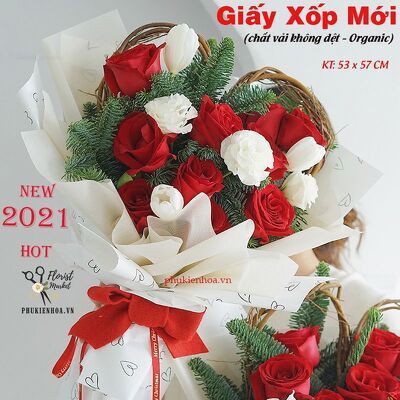 Giấy Gói Hoa - Giấy Xốp Mới
