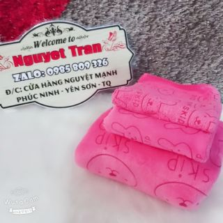 Sét 3 khăn kiba 1m