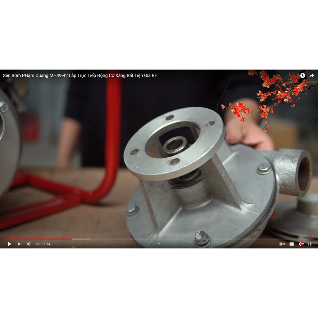 Sên bơm Phạm Quang hút 49 xả 42