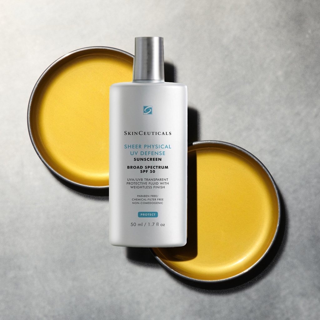 Kem Chống Nắng Mỏng Nhẹ, Không Màu SkinCeuticals Sheer Physical UV Defense Sunscreen Broad Spectrum SPF50