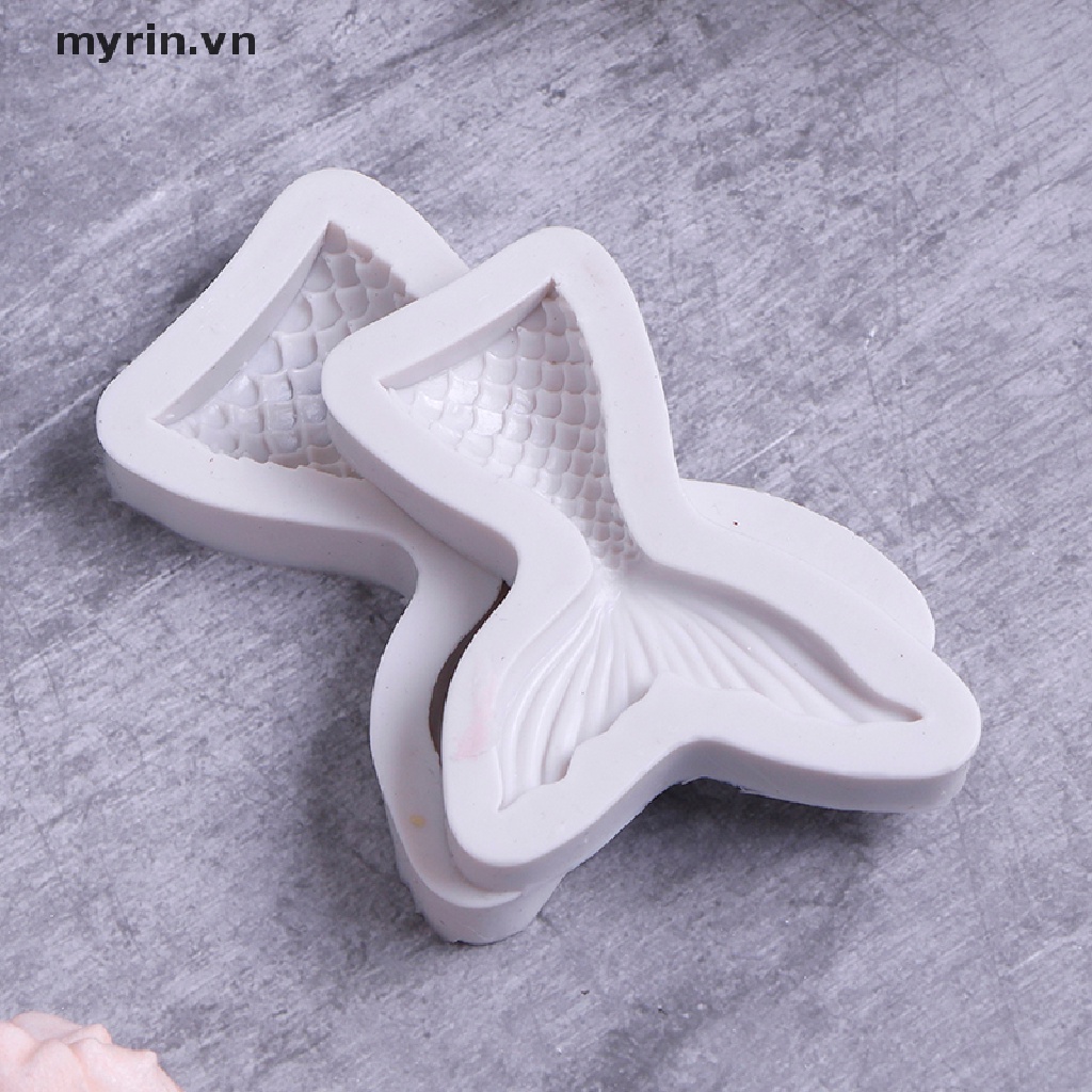 Khuôn silicone Làm Bánh Hình Đuôi Nàng Tiên Cá