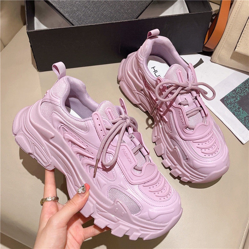 Giày Thể Thao Đế Dày Phối Lưới Mỏng Thoáng Khí Thời Trang Mùa Hè 2022 Phong Cách Mới Cho Nữ