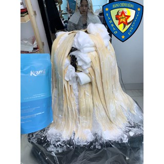 Bột Tẩy tra xanh Kami  không rát tóc