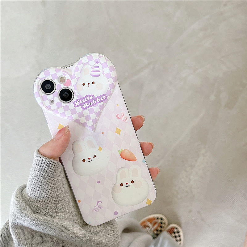 Ốp lưng iphone Ốp Điện Thoại Hình Thỏ Hoạt Hình Cho iphone/xs/7/8/Pro/Max/Mini 12 13Pro Dinuo case