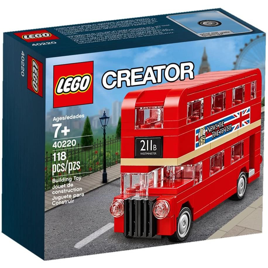 [Có sẵn] 40220 Lego Creator London Bus Xe Buýt  2 tầng