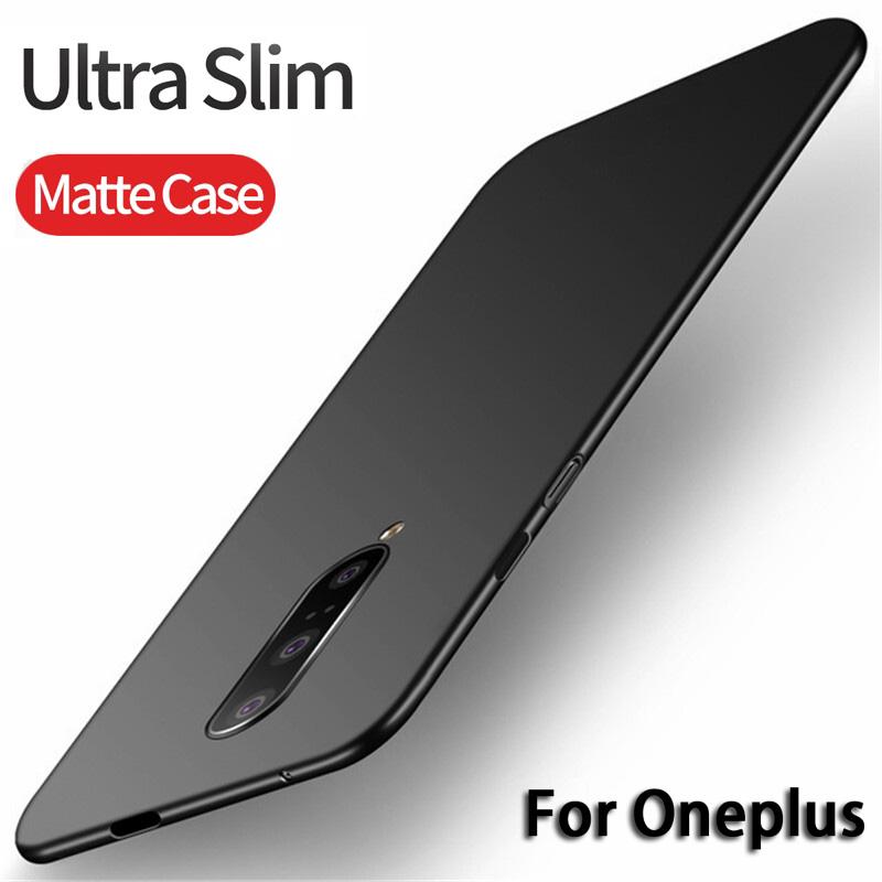 Ốp điện thoại PC cứng màu trơn siêu mỏng cho Oneplus 7 Pro 6 6T 5 5T 3 3T