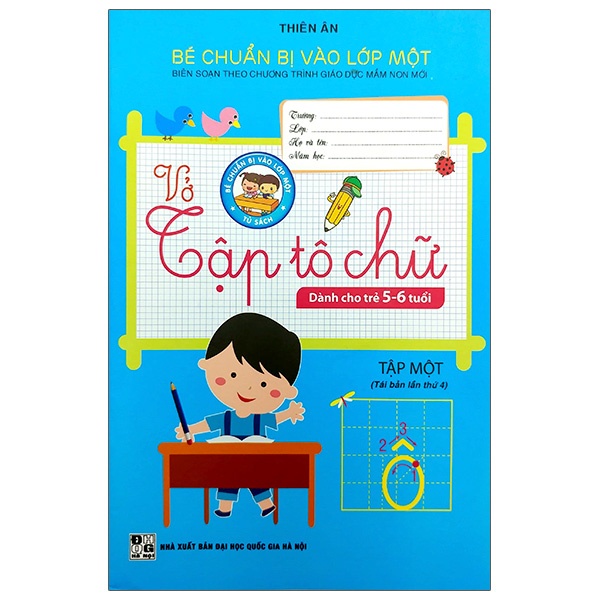 Sách Vở Tập Tô Chữ - Tập 1