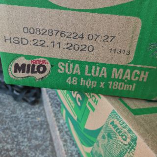 Thùng 48 hộp Milo 180ml