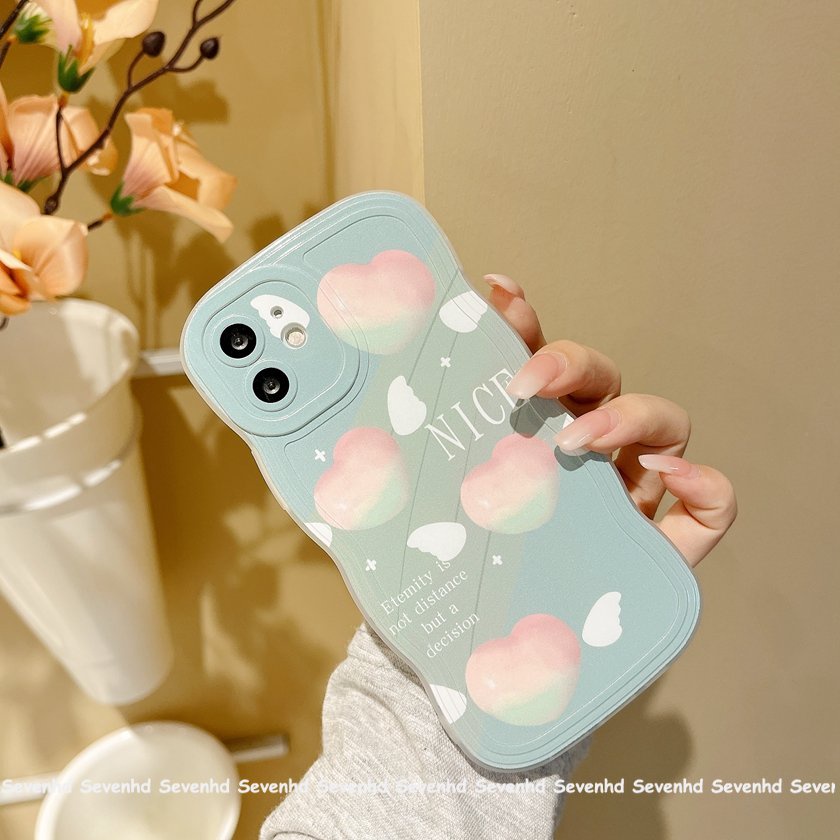 Ốp Điện Thoại Mềm Họa Tiết Hoa Và Mặt Trăng Thời Trang Cho iPhone 13 12 11 Pro Max Xs Max Xr X 7 8 6 6s Plus