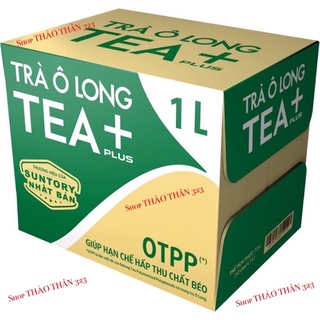 Trà ÔLong TEA+Plus Chai 1 Lít Siêu To