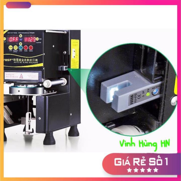 Máy dập nắp cốc trà sữa tự động Fest RC 95